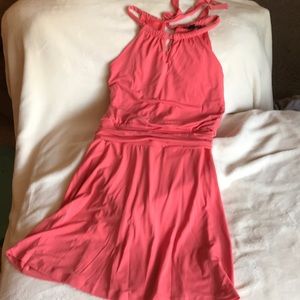 Peach Coral Summer Dress size 6